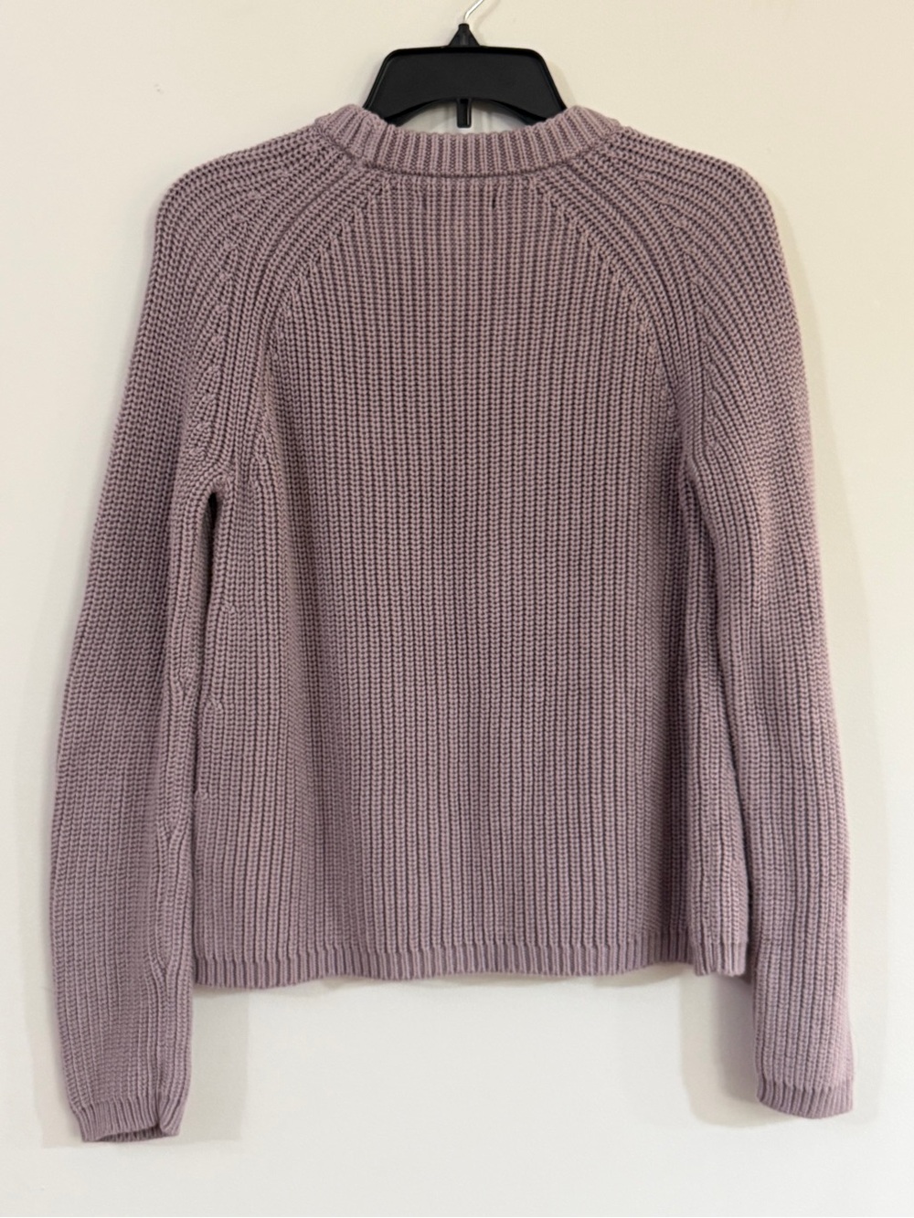 Quince Women's XS 100% Organic Cotton Fisherman Crew Sweater Vintage Rose Office - Picture 8 of 10